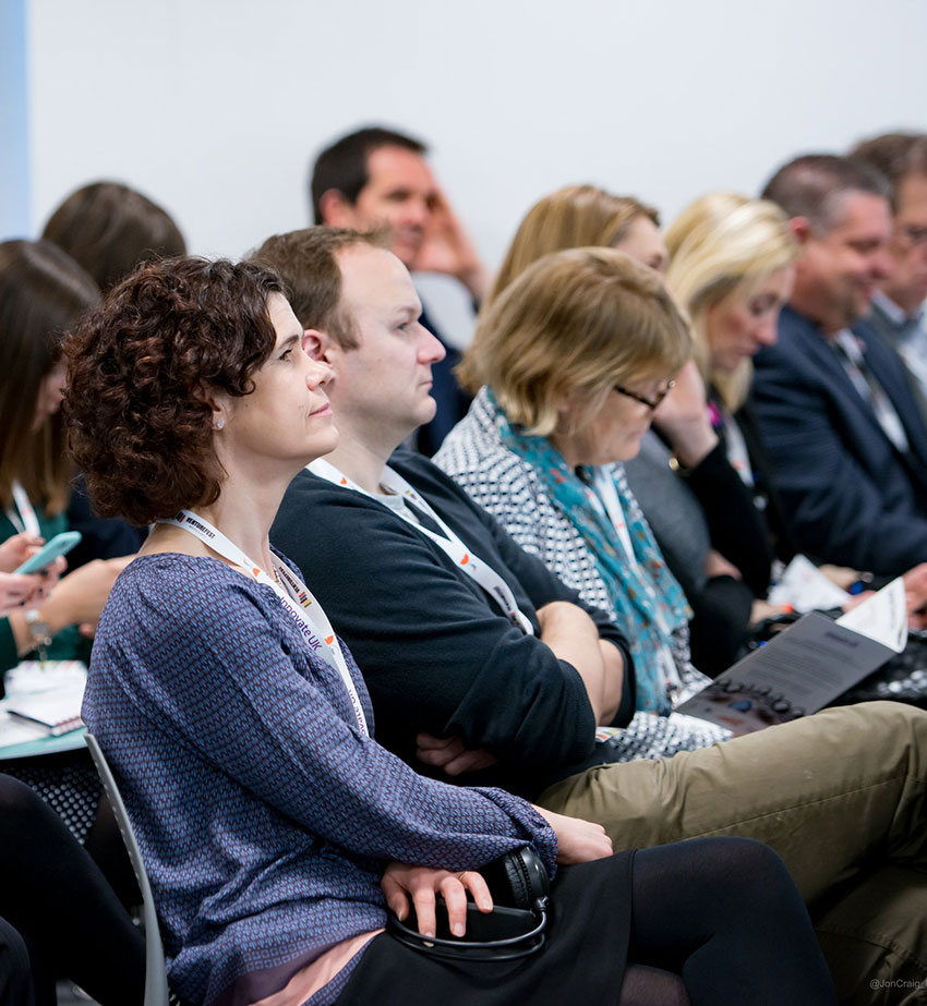 Attendees of an event