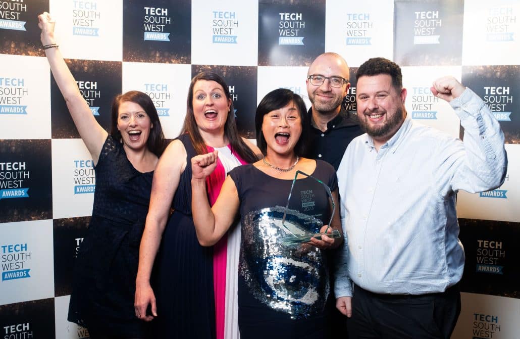 The Future Space Team at Tech South West Awards